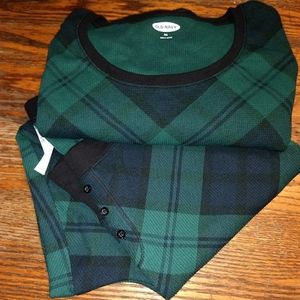 Old Navy long John pajama set XXL NWOT